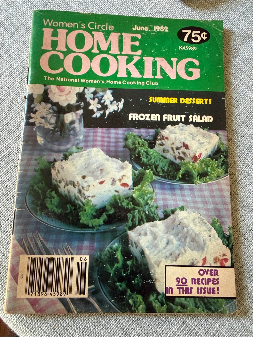 Vintage 1982 Women’s Circle - Home Cooking